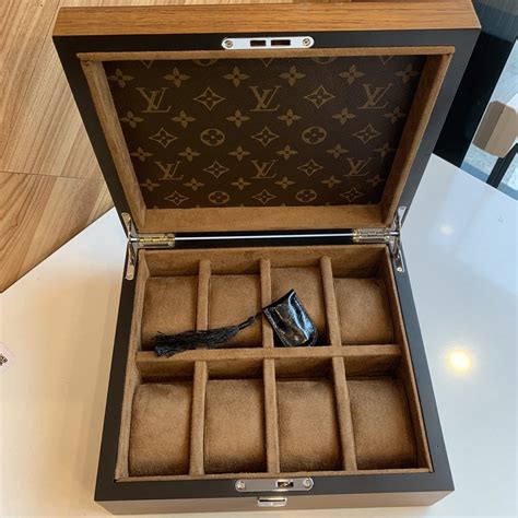 louis vuitton watch box.